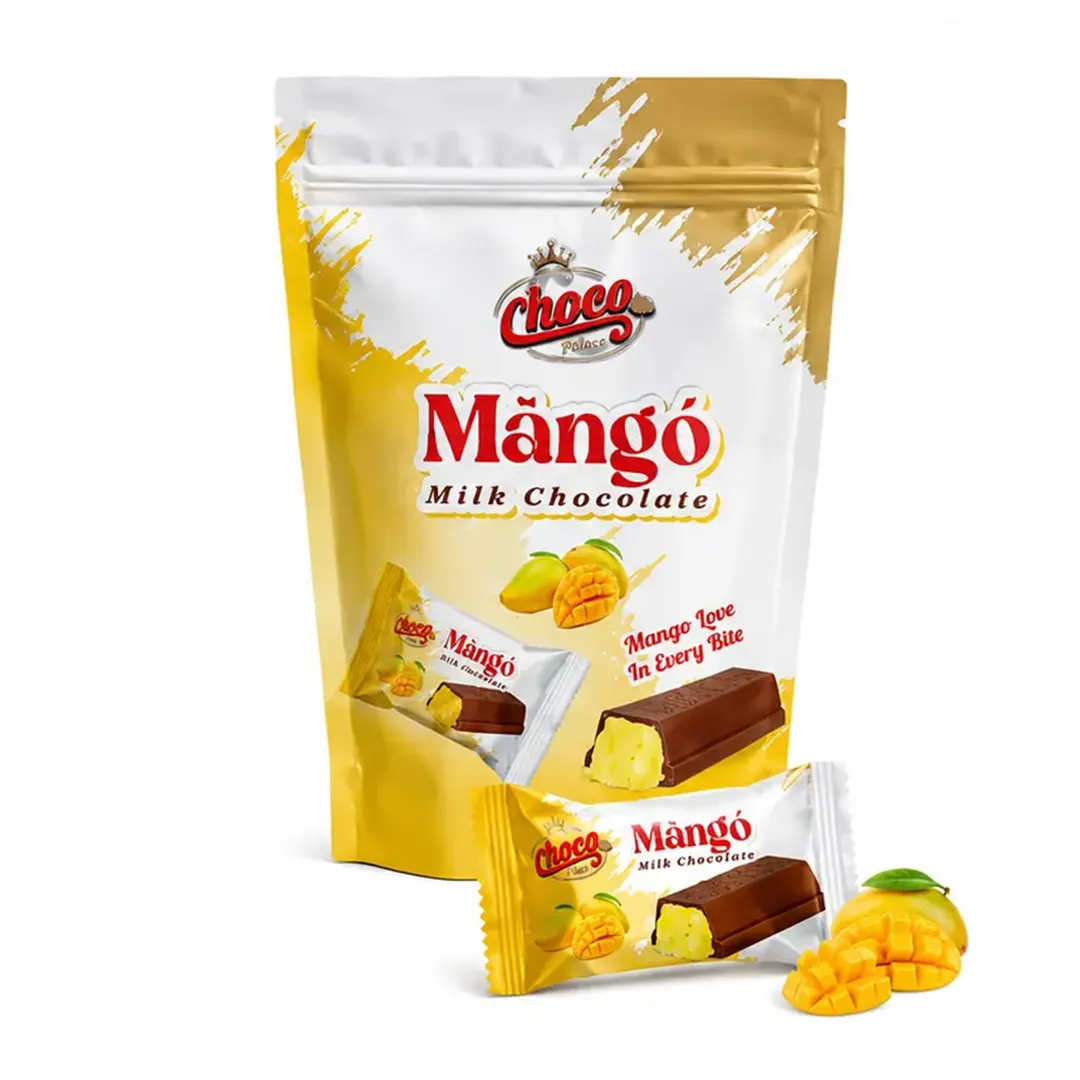 Mango Filled Milk Chocolate Pouch