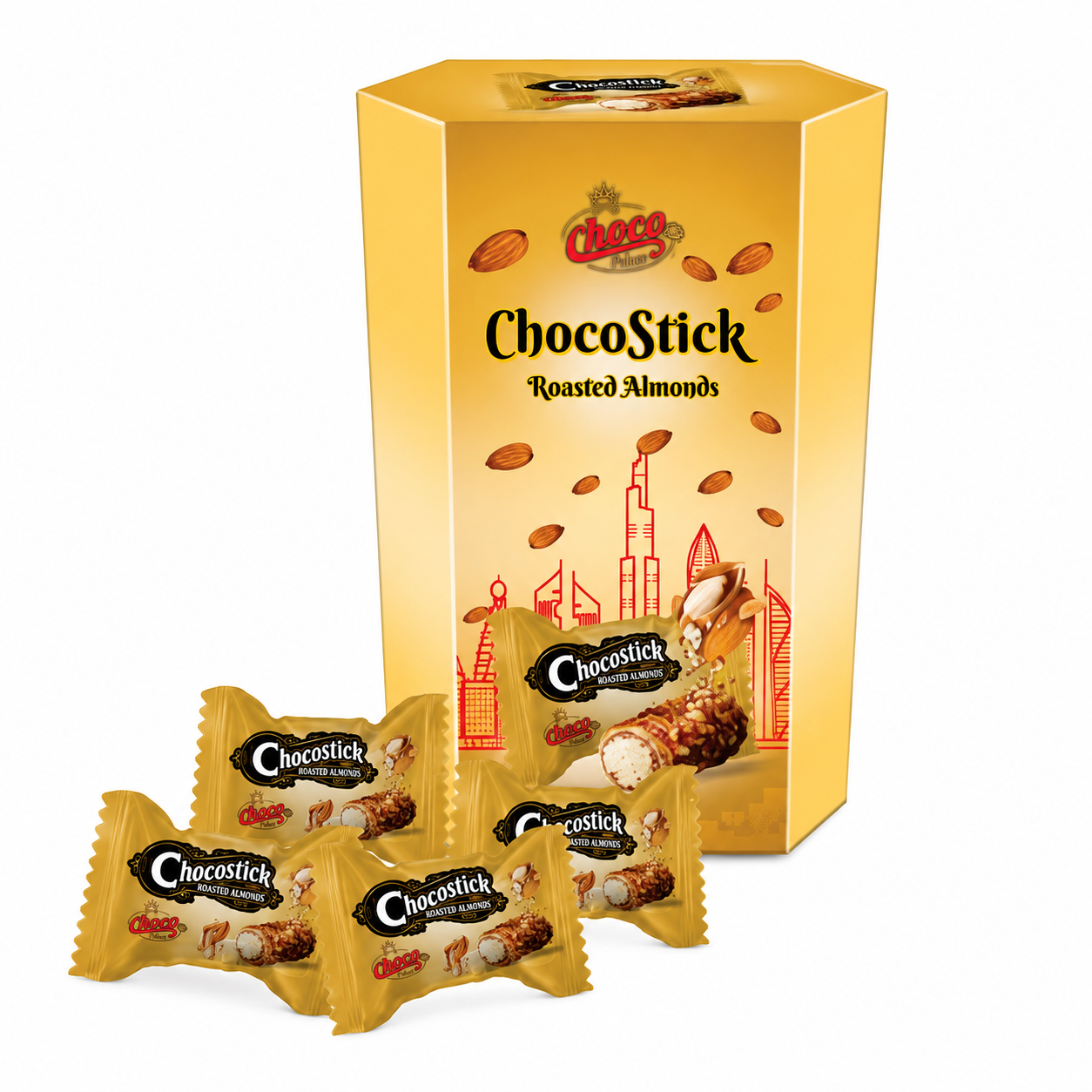 Chocostick Roasted Almonds Box