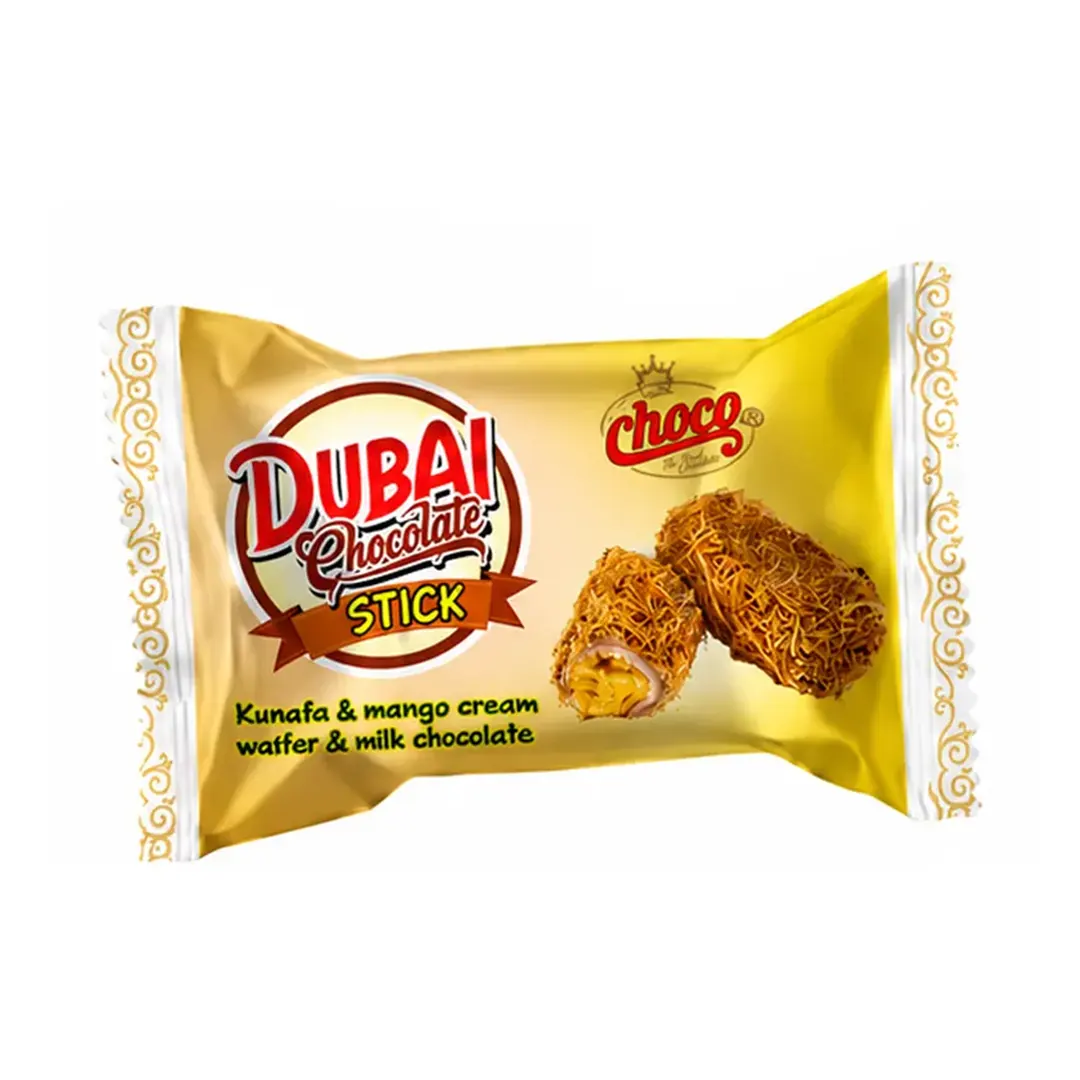 Dubai Chocolate Stick Kunafa Mango Cream