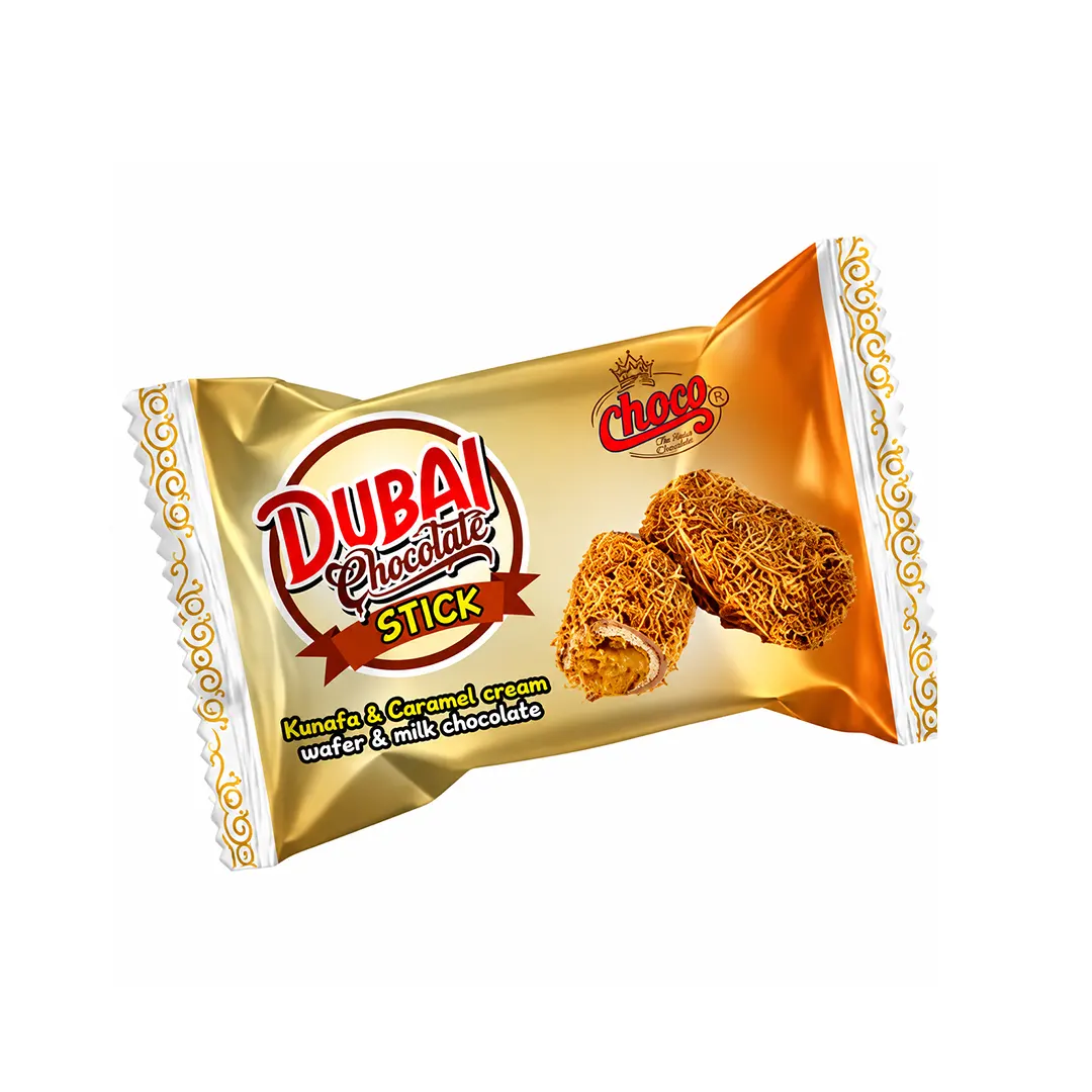 Dubai Chocolate Stick Kunafa Caramel Cream