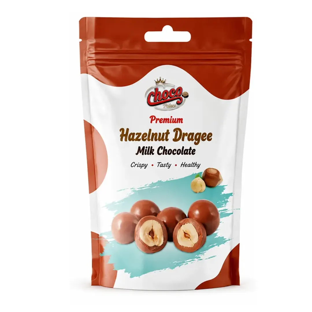 Covered Hazelnut Milk Chocolate Pouch