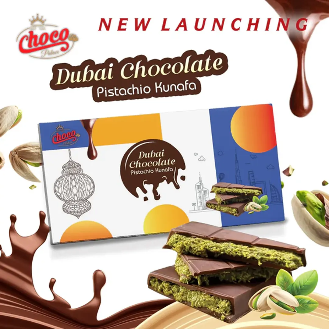 Kunafa Chocolate pistachio 100 gm