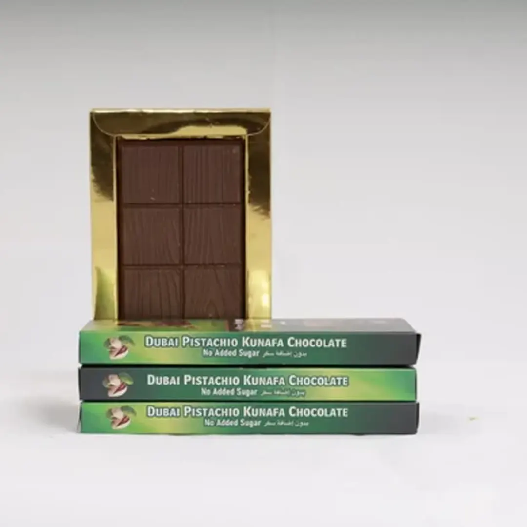 Kunafa Chocolate pistachio Sugar Free 100 gm 6