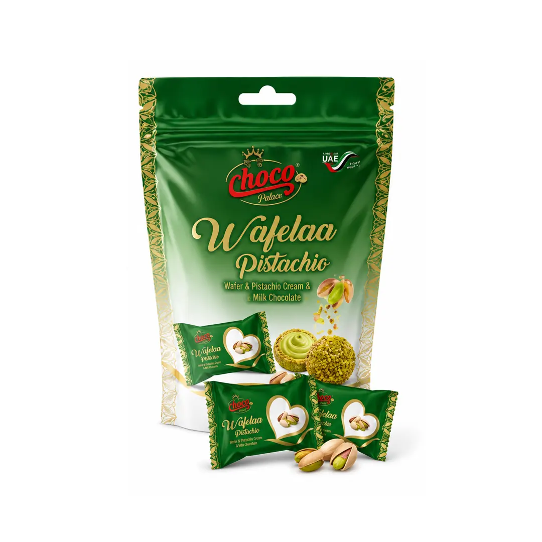 Wafelaa Pistachio Wafer Pouch
