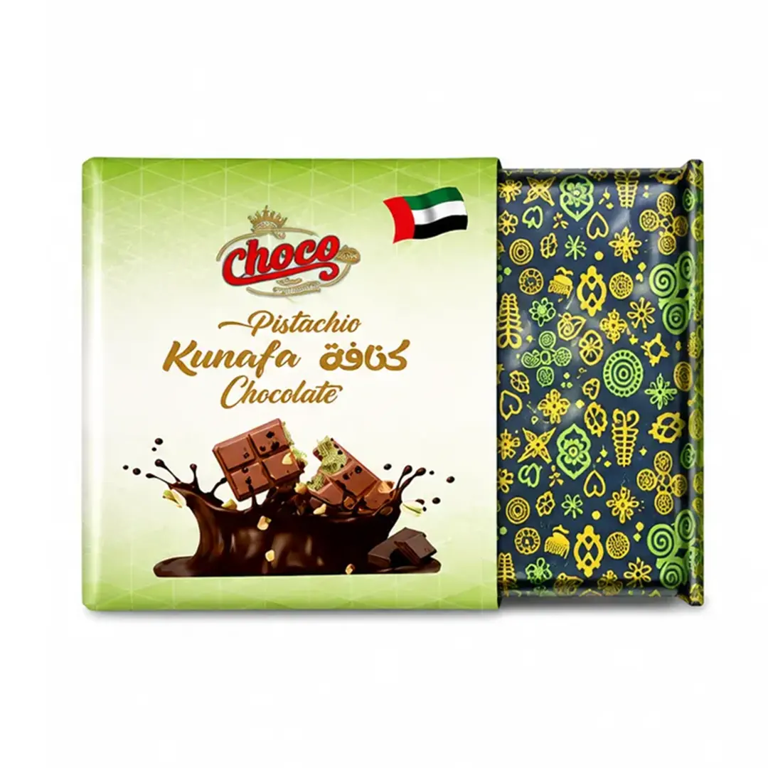 Dubai Kunafa Pistachio Chocolate
