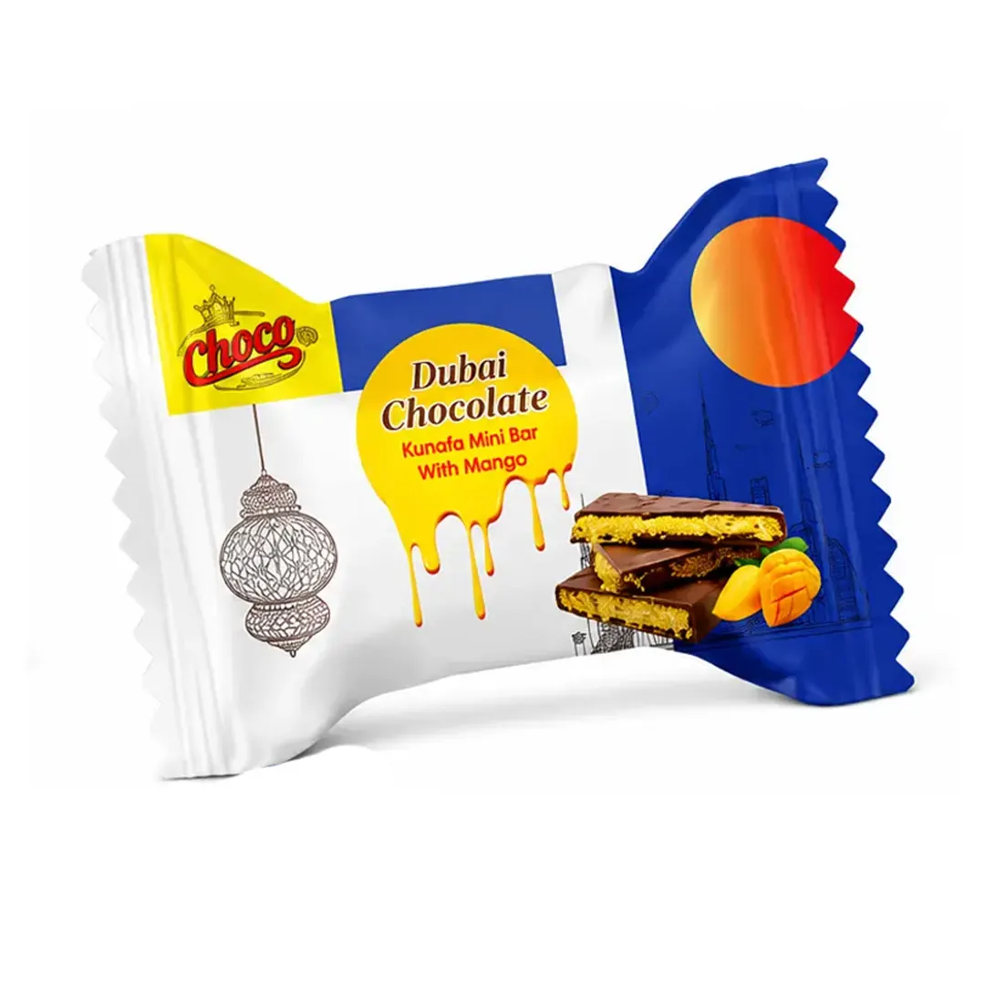 Dubai Kunafa Chocolate Mini Mango Bar Pouch